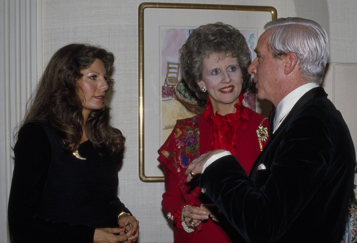 Gotfryd, Bernard, Yasmin Khan, Rita Hayworth's daughter, party for Alzheimer's fundraiser, NYC, LOC photo