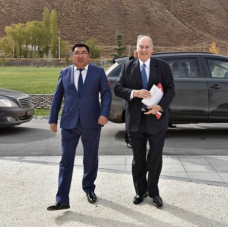 Aga Khan in Kyrgyzstan