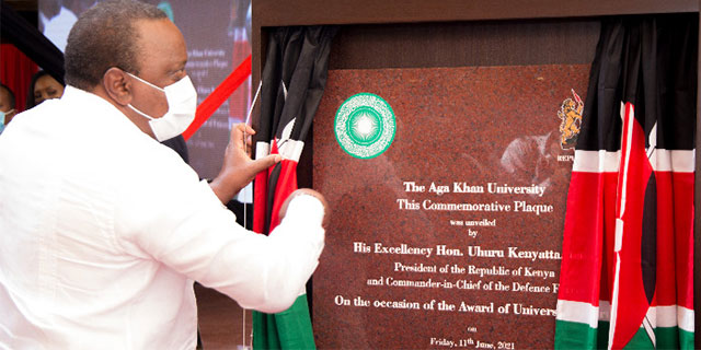 Uhuru Kenyatta Aga Khan University Charter Barakah