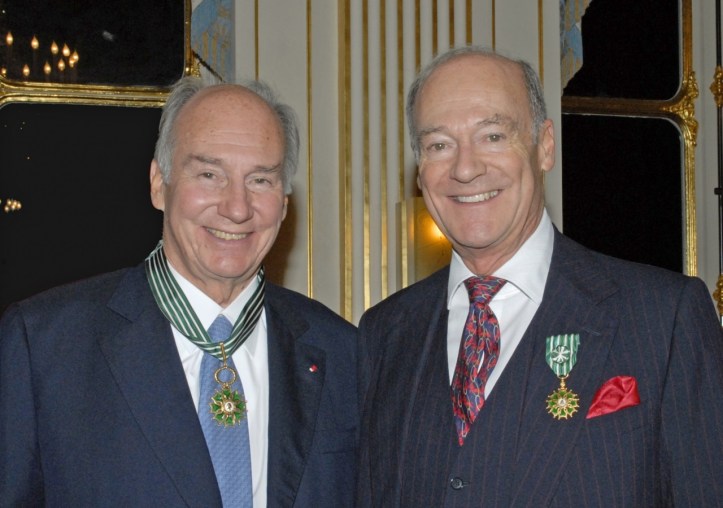 Aga Khan and Prince Amyn