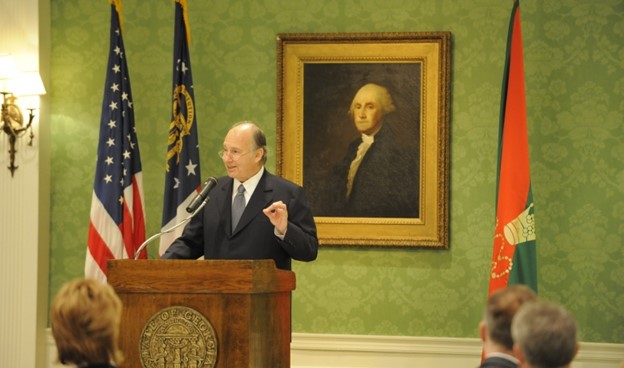 George Washington Aga Khan Imamt Flag Barakah simerg