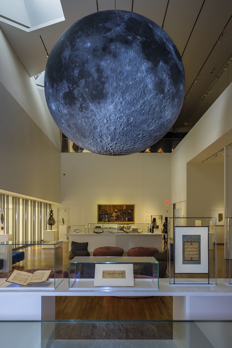 Moon a voyage through time aga khan museum