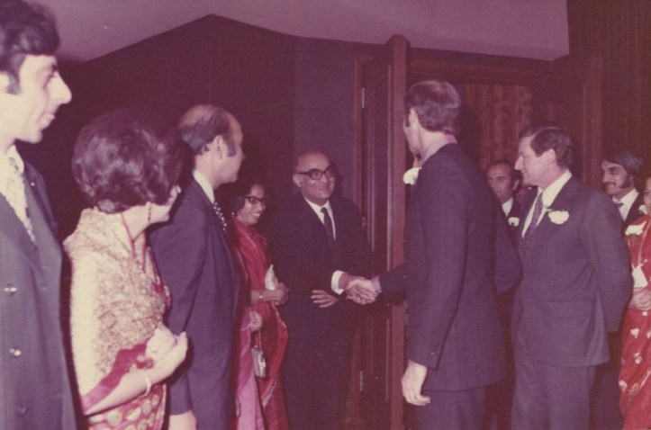 Prince Amyn Aga Khan visit to Canada 1973.