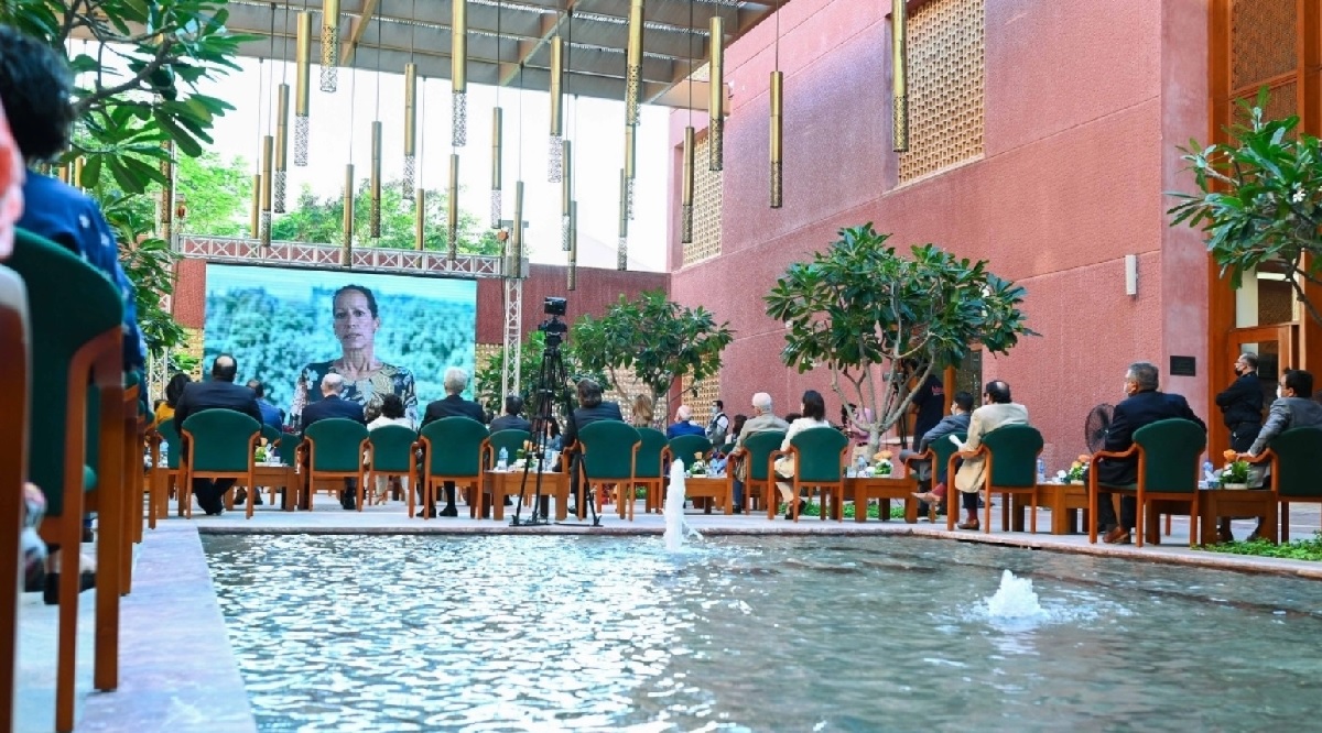 Princess Zahra delivers remarks via video link at the official naming ceremony of the New Private Wing at the Aga Khan University Hospital in Karachi. PHOTO: AKU / THE ISMAILI Guest gathered at the ceremony to name the Princess Zahra Pavilion at the Aga Khan University Hospital in Karachi on 6 September 2021. THE ISMAILI | 07 September 2021 | GLOBAL Princess Zahra Pavilion offers world-class care and a welcoming oasis Guest gathered at the ceremony to name the Princess Zahra Pavilion at the Aga Khan University Hospital in Karachi on September 6, 2021.