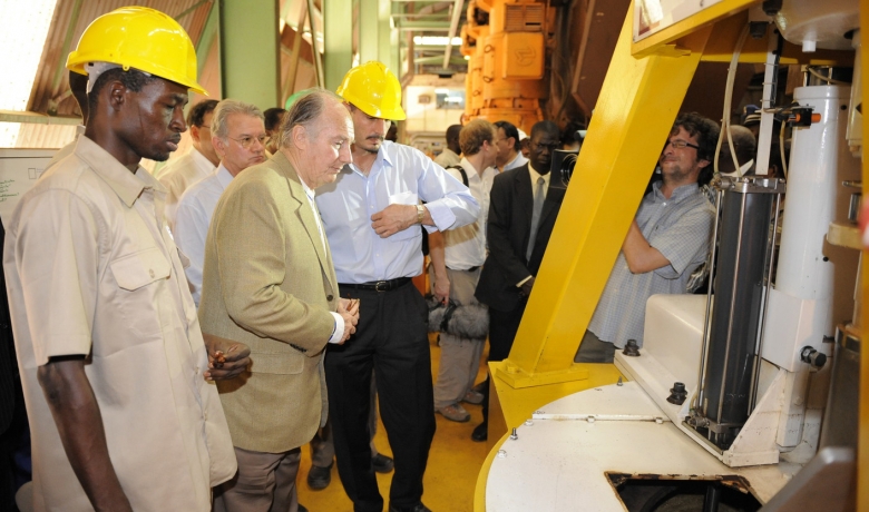 Aga Khan with Prince Rahim Burkina Faso 2008 barakah.com tribute to prince rahim aga khan