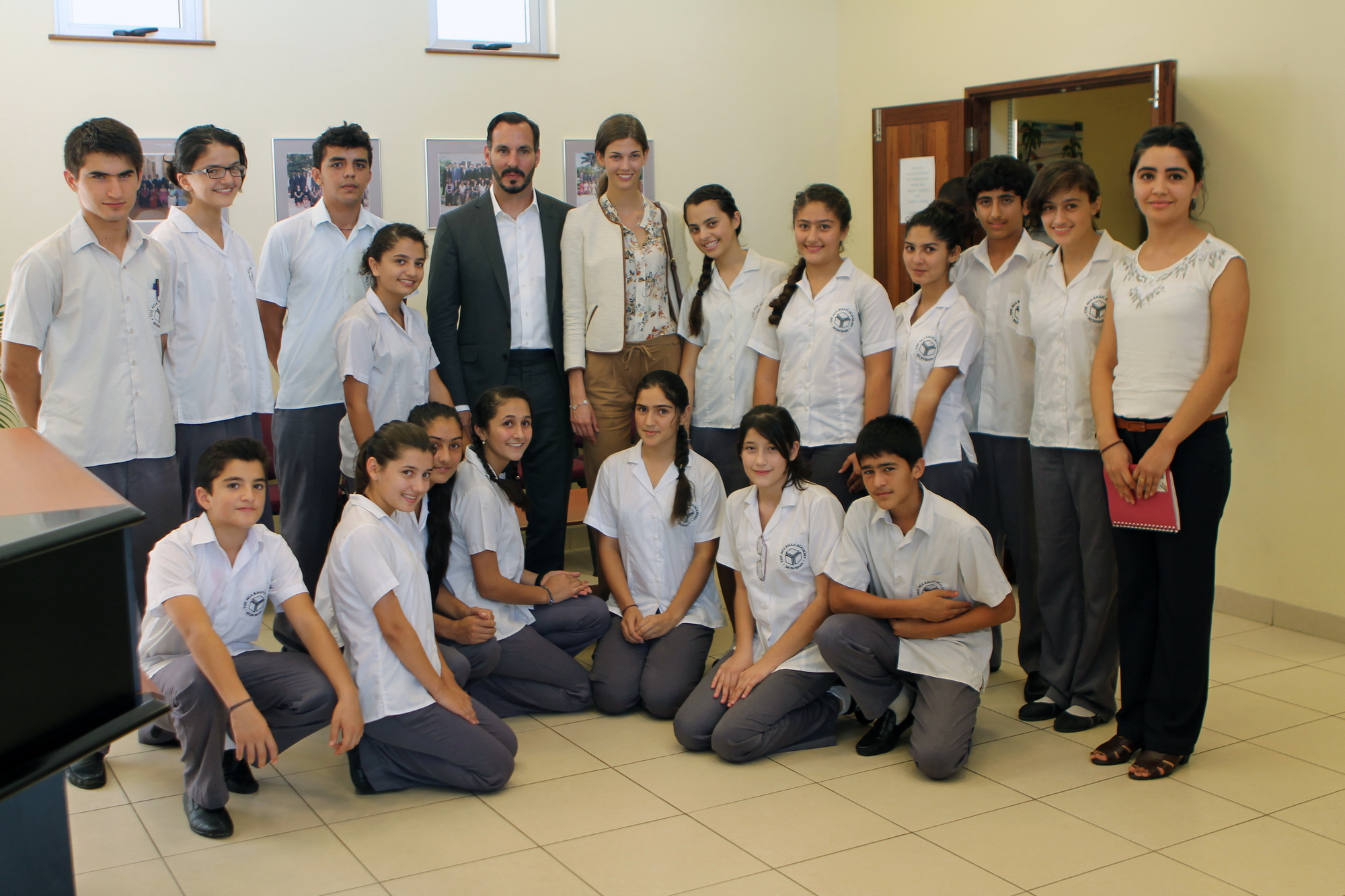 Prince Rahim Aga Khan and Princess Salwa Mombasa Academy barakah.com tribute to prince rahim aga khan