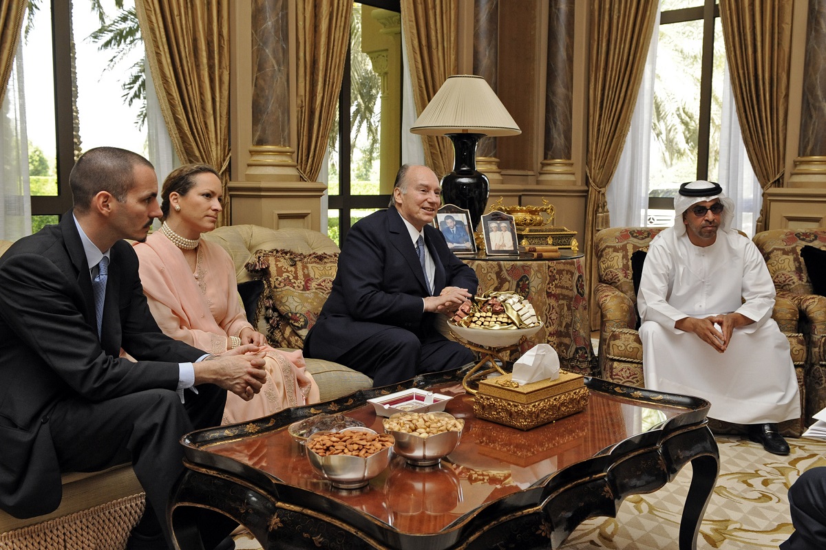Aga Khan in Emirates barakah.com tribute to prince rahim aga khan
