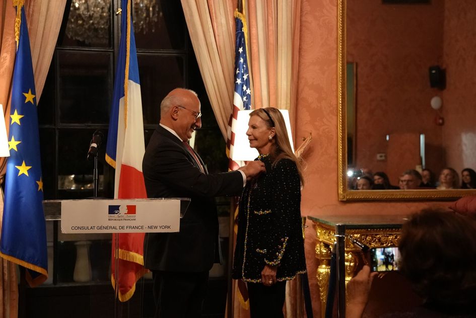 Princess Yasmin Aga Khan Knight of the Legion of Honor
