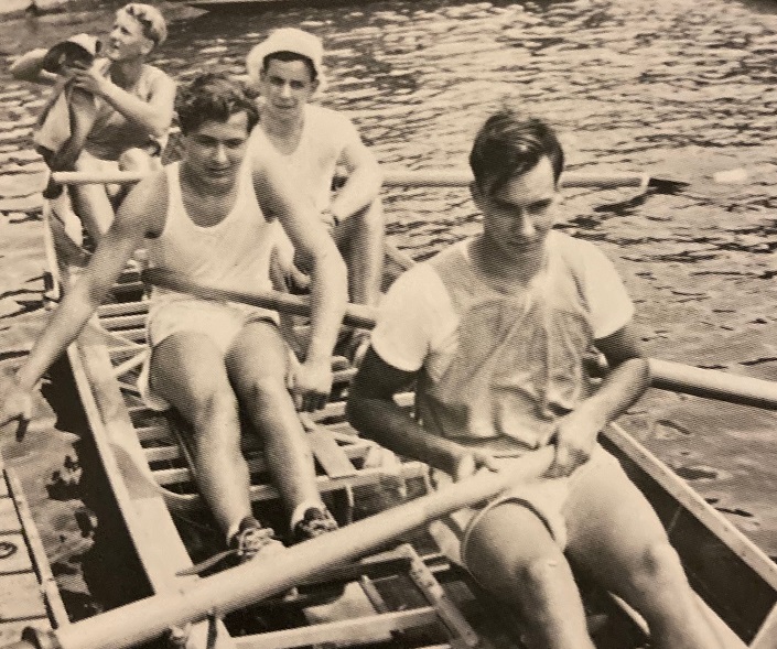 Aga Khan rowing Le Rosey Switzerland, Barakah