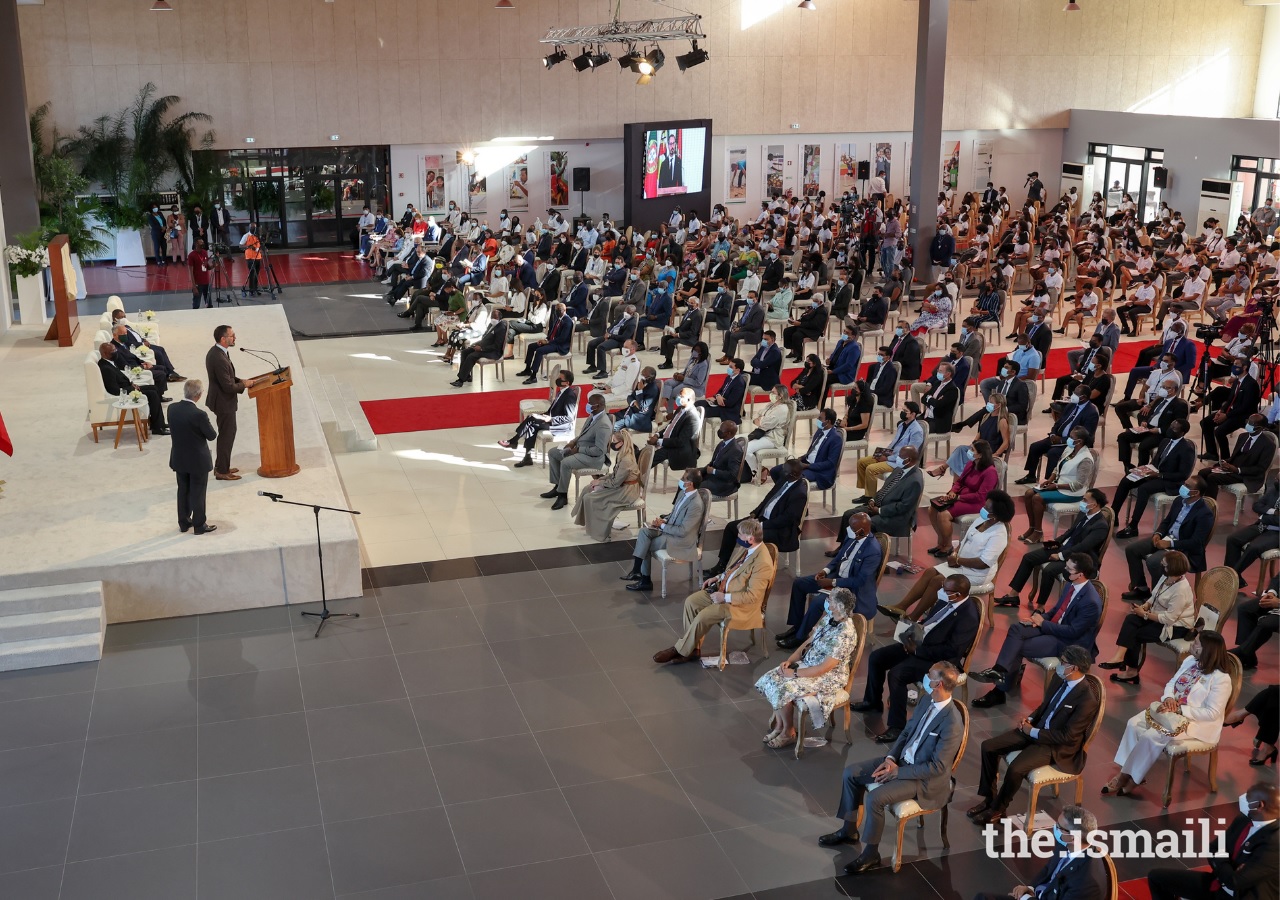 Prince Rahim Aga Khan visits Mozambique for inauguration of the Aga Khan Academy