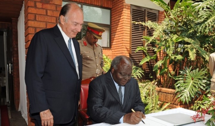 Aga Khan and Kibaki Barakah