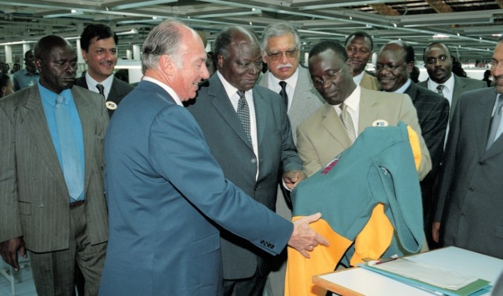 President Mwai Kibaki and Aga Khan Barakah