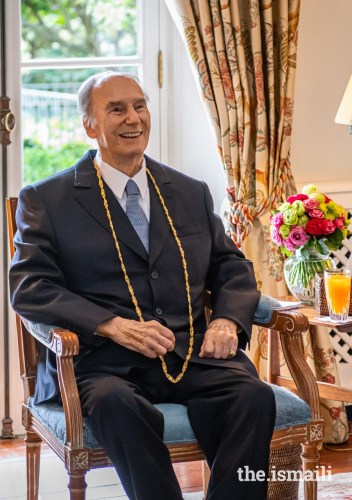 Aga Khan on July 11 2022 in Lisbon