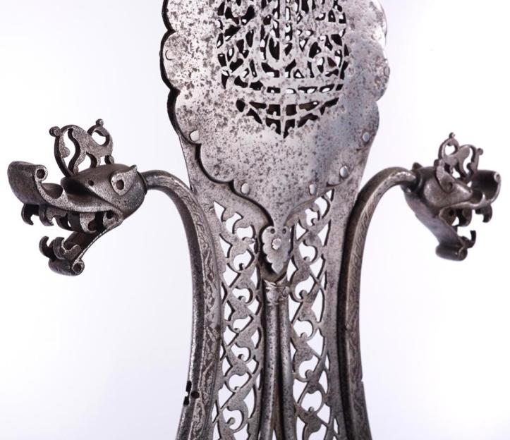 Alam or standard presented to the Aga Khan, Imamat Day July 11 2022 Barakah and Simerg