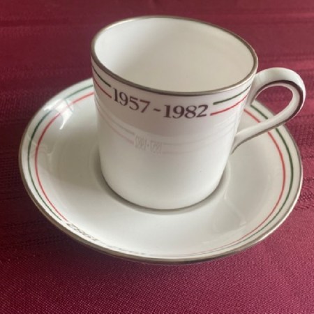 His Highness the Aga Khan Silver Jubilee Service Set presented at Guildhall City of London July 1983