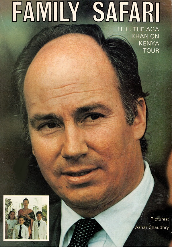 Aga Khan with Family of Kenya Safari 1981