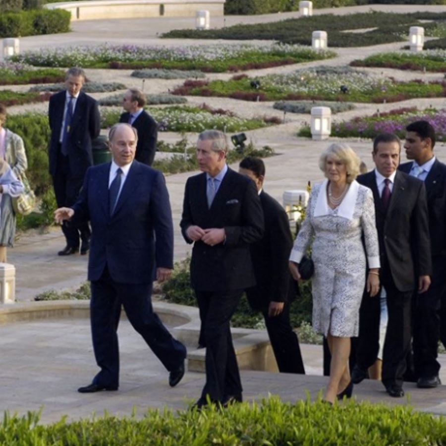 Aga Khan and the British Crown, Prince Charles and Camilla at Al-Azhar Park, Barakah news