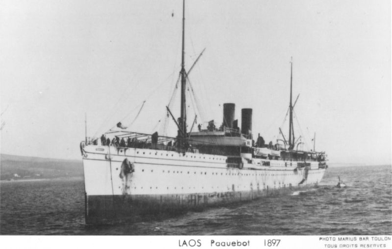 The SS Laos. The ocean liner taken by Mawlana Sultan Mahomed Shah Aga Khan III on his first trip to Europe in 1898. Barakah, Rizwan Mawani, News