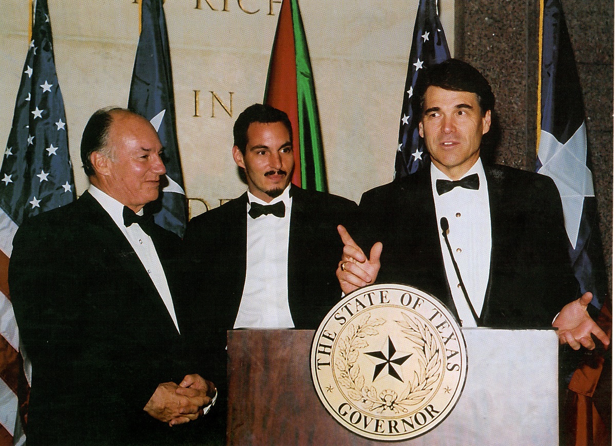 Prince Rahim Aga Khan Birthday Tribute Barakah Malik Merchant, Governor of Texas