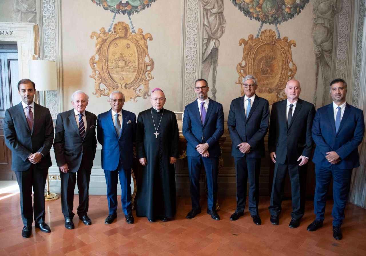 Prince Rahim Aga Khan at the Vatican, News Barakah