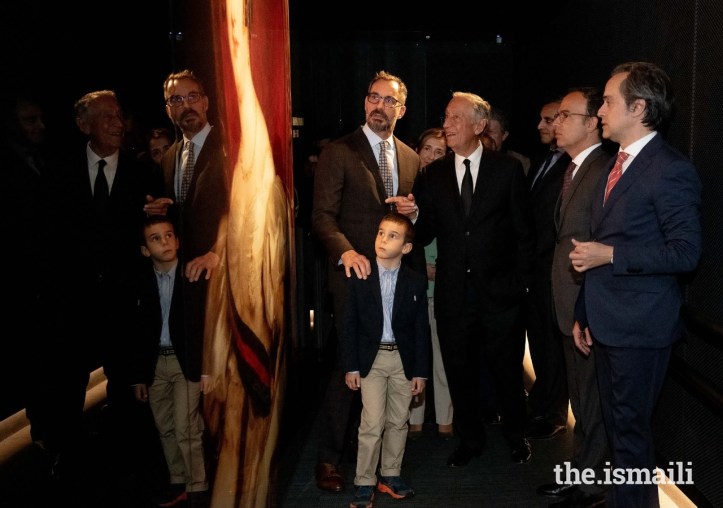 Prince Rahim Aga Khan and Prince Sinan he Royal Treasure Museum