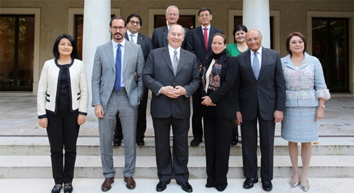 University of Central Asia Inaugural meeting presided by the Aga Khan, Barakah, Rahim Aga Khan