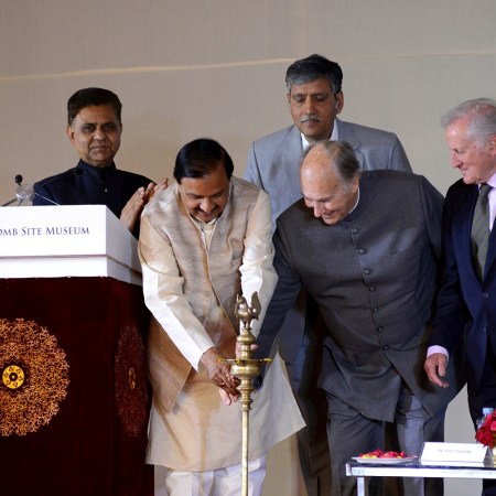 Foundation Stone Sunken Museum Humayun's Tomb New Delhi
