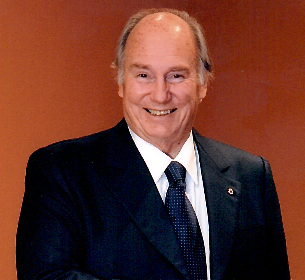 Mawlana Shah Karim Al Hussaini, His Highness the Aga Khan, the present 49th Hereditary Imam of the Ismaili Muslims.