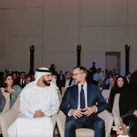 Al Qassimi, Rahim Aga Khan, Moroccan Ambassador at Al Burda award