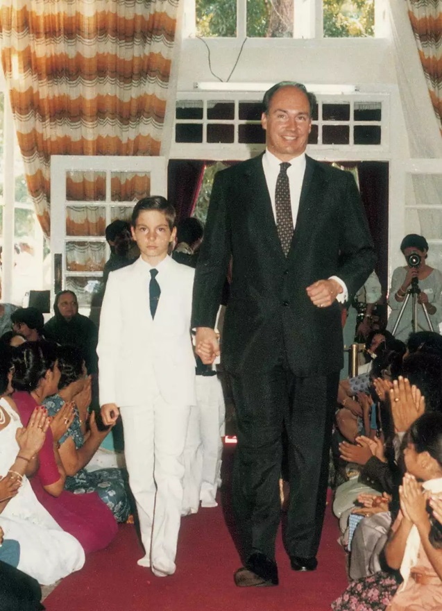 Prince Rahim and Prince Karim Kenya 1981