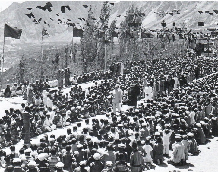 Aga Khan silver jubilee in Hunza