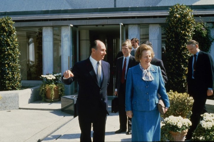 Margaret Thatcher opens ismaili centre london 