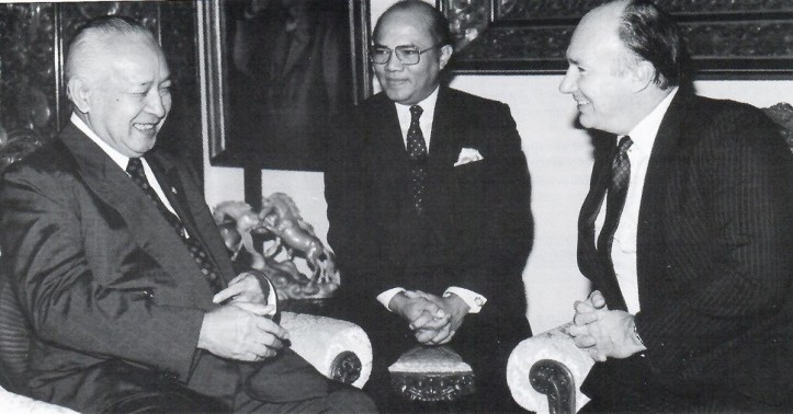 Aga Khan and President Suharto
