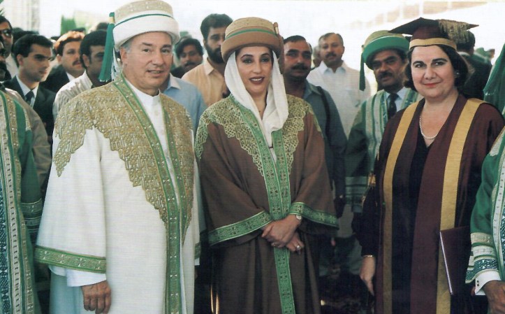 Aga Khan and Benazir Bhutto