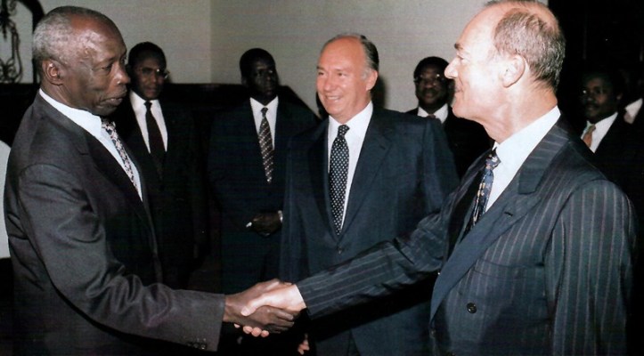 Aga Khan with President Moi of Kenya