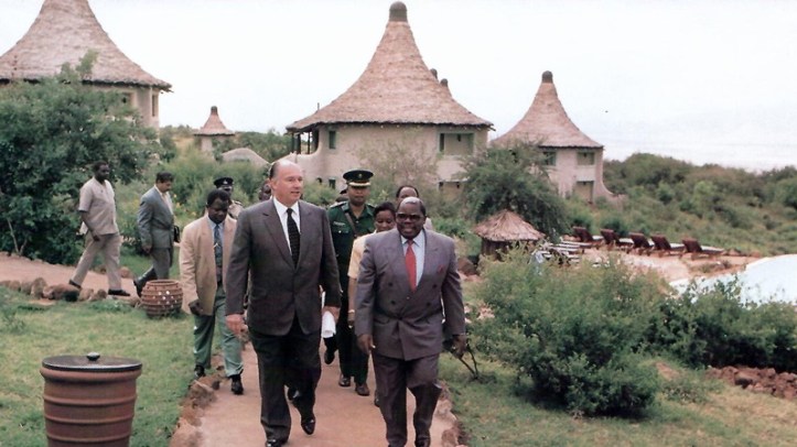 Aga Khan and Mkapa Manyara 1996