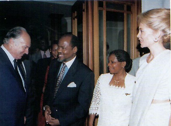 Aga Khan in Mozambique 1998