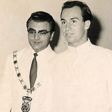 Mayor Manilal Devani and His Highness the Aga Khan