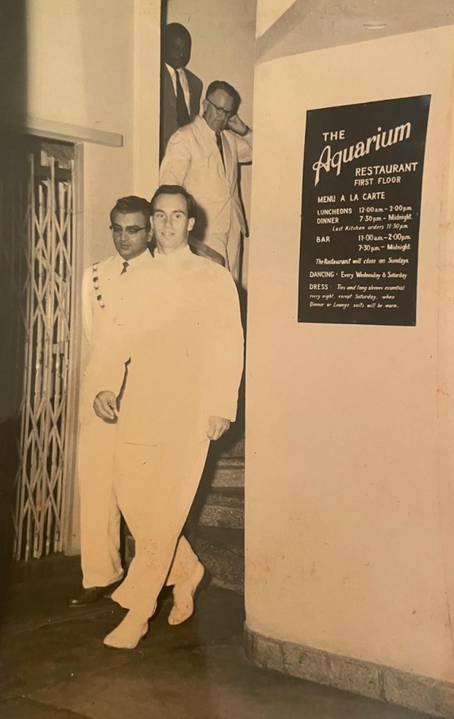 aga khan hosted at the aquarium restuarant by mayor devani of dar es salaam