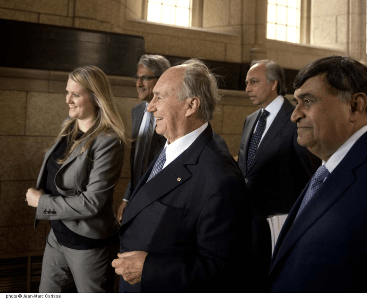 Aga Khan and Shafik Sachedina