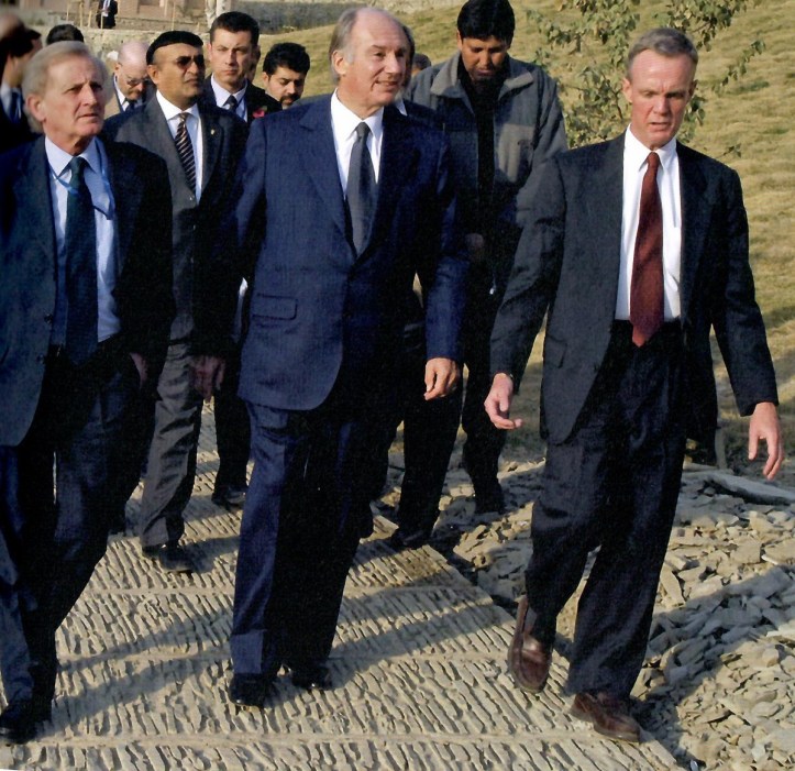 Aga Khan exploes Babur Garden