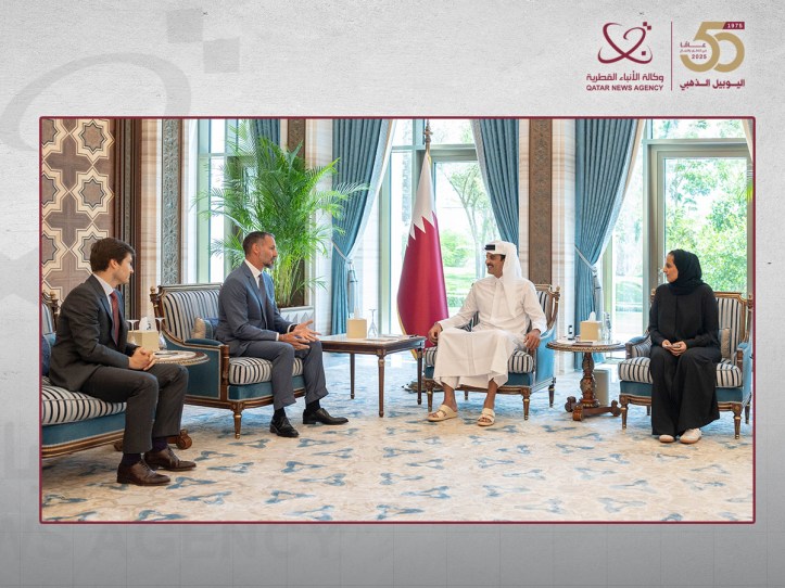 His Highness the Aga Khan and Prince Aly Muhammad