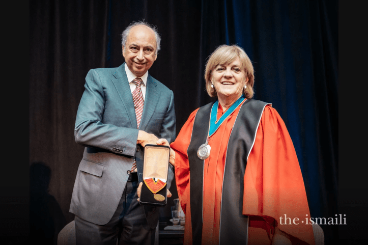 His Late Highness Aga Khan IV induction RAIC College