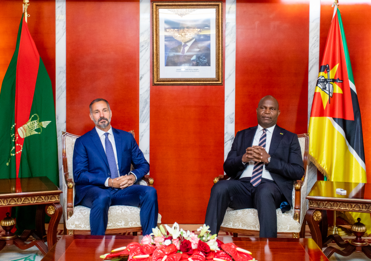 His Highness Prince Rahim Aga Khan in Mozambique 2025