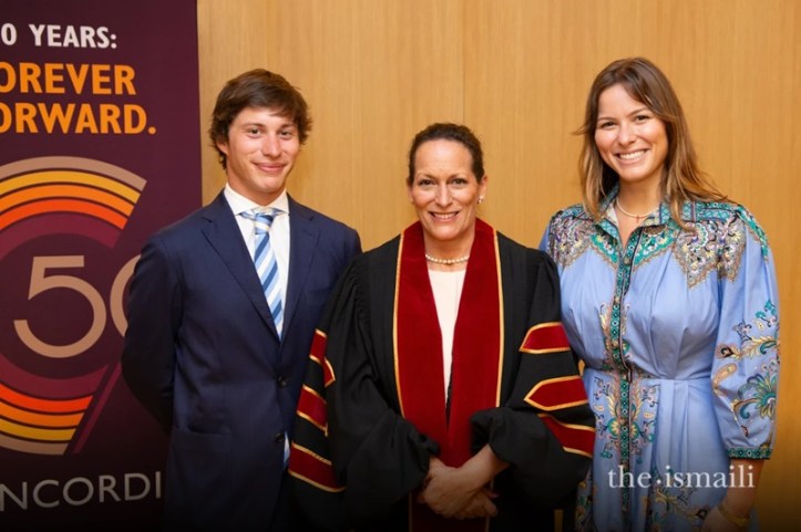 Princess Zahra Concordia with Sarah and Ilyan.