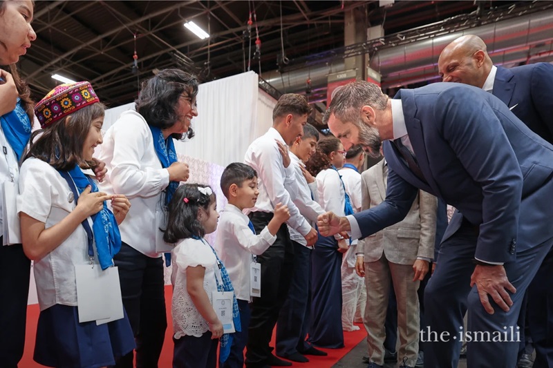 Shah Rahim Hazar Imam Aga Khan France visit 2025