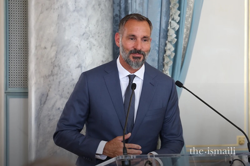 Shah Rahim Al Hussaini Aga Khan France visit 2025