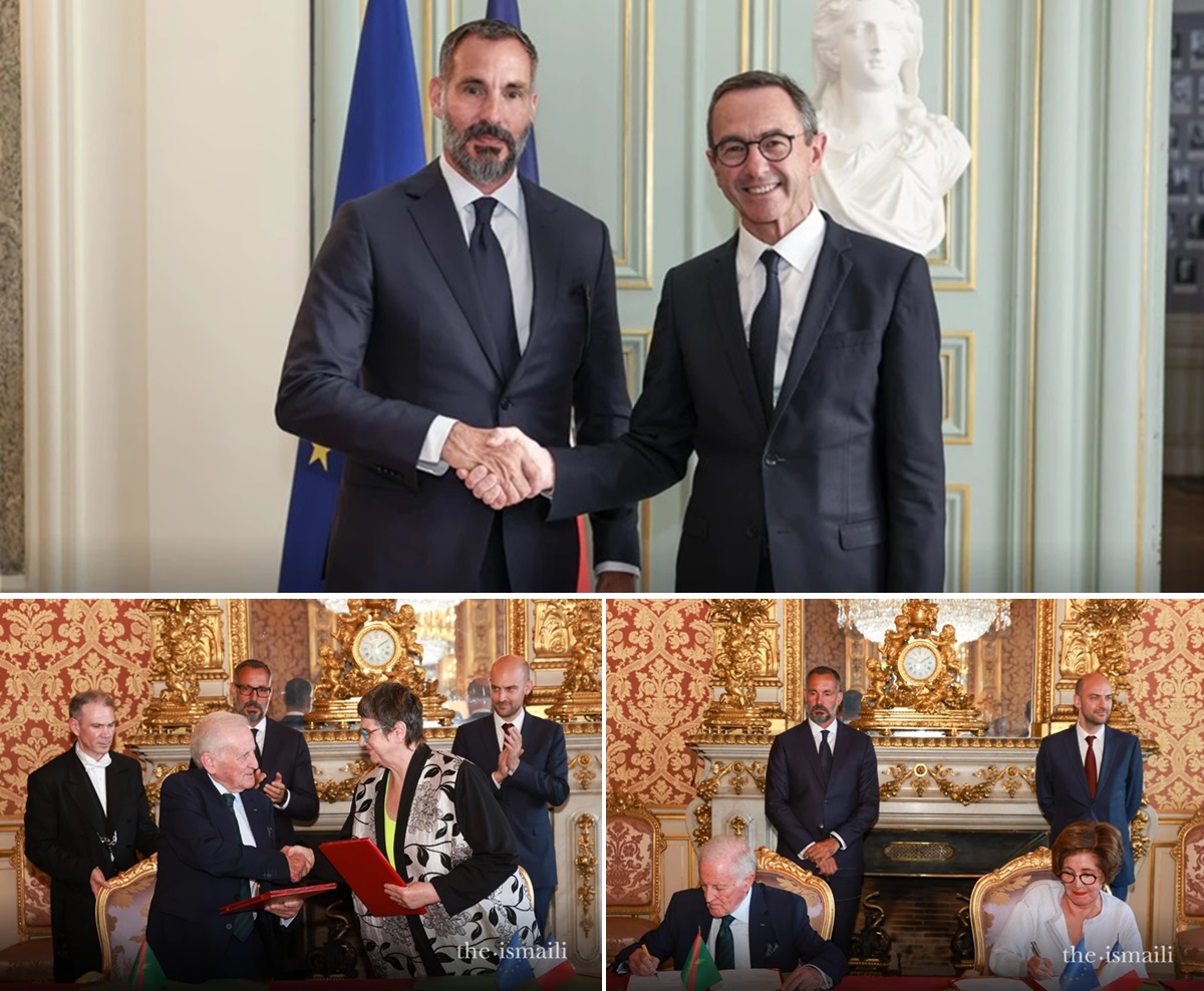 Aga Khan Interior Minister and AKTC agreements