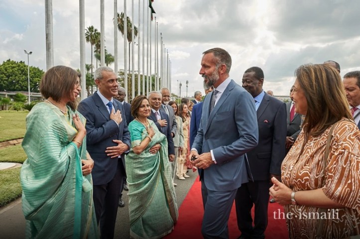 Aga Khan arrives in Kenya