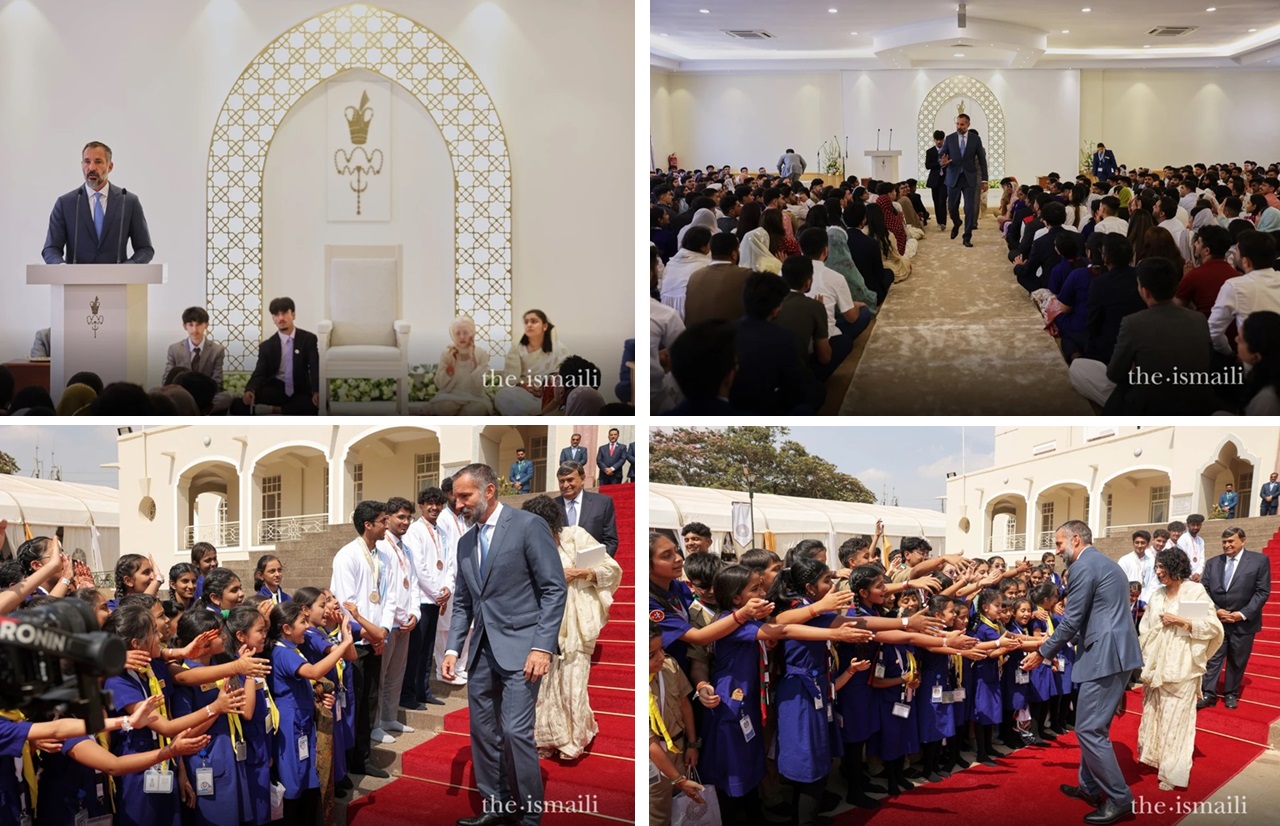 Aga Khan at youth mulaqat Kampala